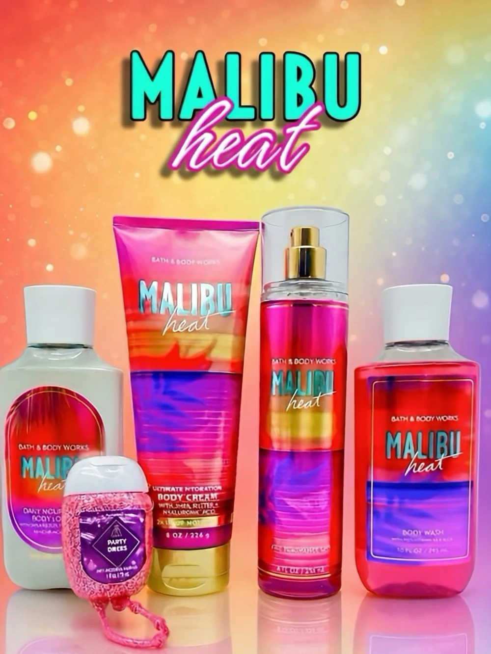 Bath & Body Works Malibu Heat 6-Piece Gift Set